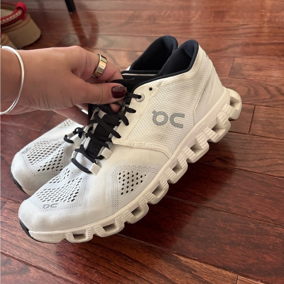 On Running Shoes with Black and White Accents - Picture 2 of 4